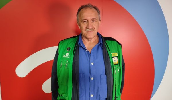 Pérez ha visitado los estudios de Canal Charry TV.