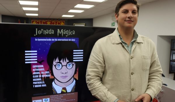 El delegado de Juventud, Jorge Fernández, en rueda de prensa