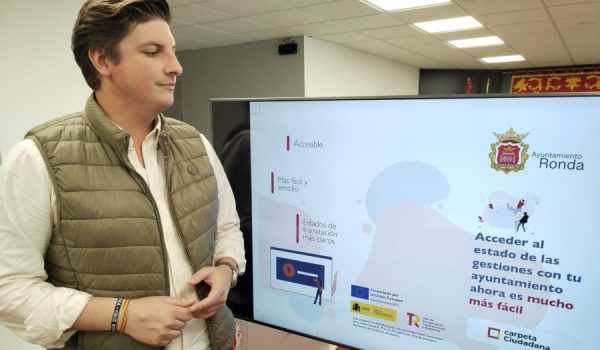 El delegado de Nuevas Tecnologías, Jorge Fernández