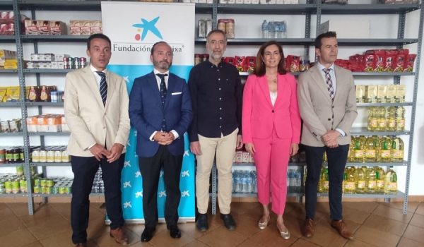 La subvención se ha presentado en el economato social de esta asociación