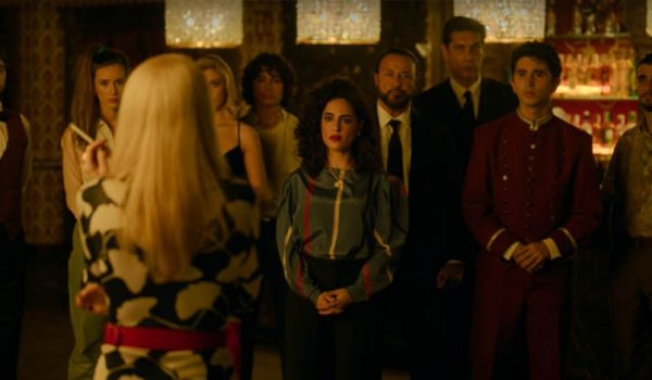 Ana Cristina Mata, en el centro, en una de las escenas de este proyecto