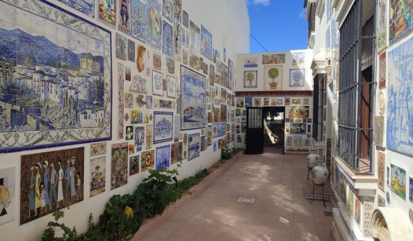 Las piezas adornan el patio de su vivienda y espera adquirir algunas más.