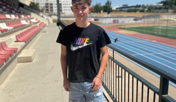 Dani González, esta mañana en la Ciudad Deportiva