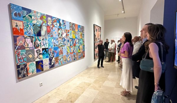 Imagen de una de las obras principales de la exposición