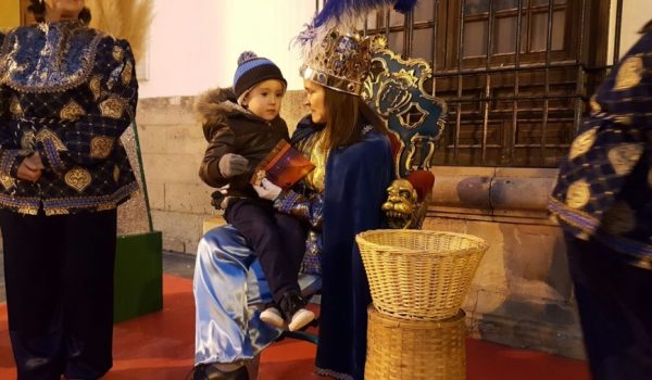 Paqui Valiente fue Cartera Real en la Navidad de 2016