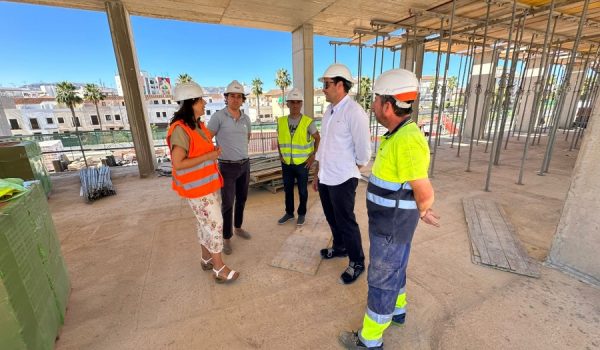 La alcaldesa de Ronda ha visitado las obras