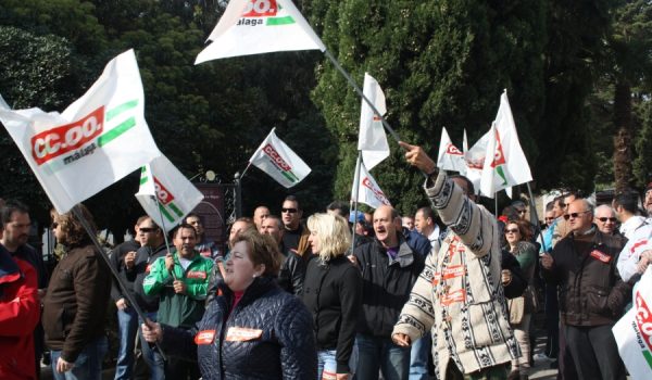 Casi el 80 por ciento de los trabajadores de Soliarsa han secundado la huelga.