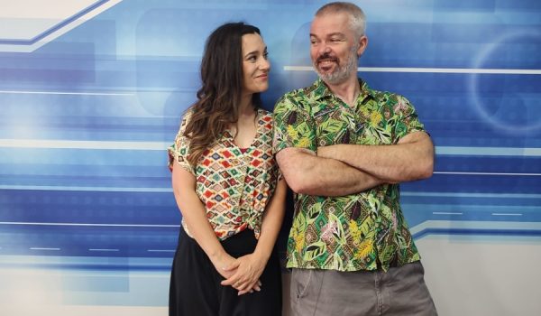 La maga ha visitado el plató de Canal Charry TV junto a Luigi Ludus.