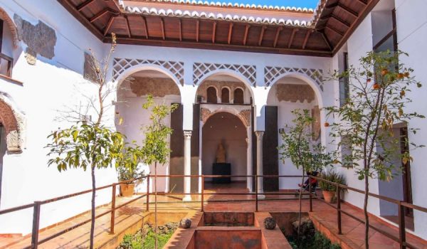 Patio interior de esta vivienda construida en la época musulmana.