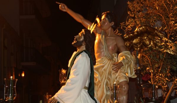 El cielo respetó y finalmente la Hermandad de El Huerto pudo procesionar.