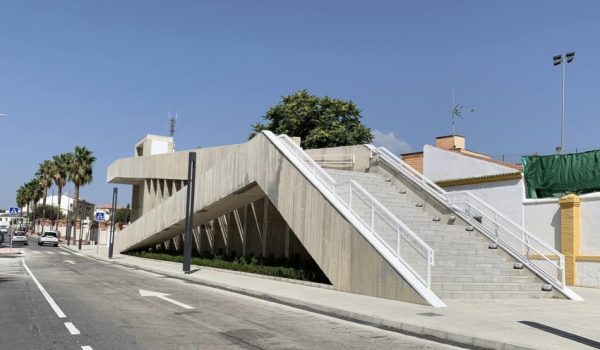 Imagen de la nueva infraestructura por avenida Victoria
