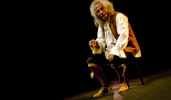 Rafael Álvarez interpretando al Lazarillo de Tormes