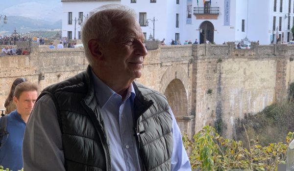 Borrell en su entrevista para Charry TV