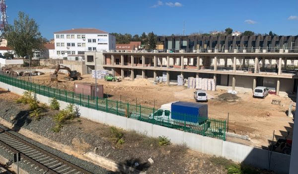 Estado actual de las obras.
