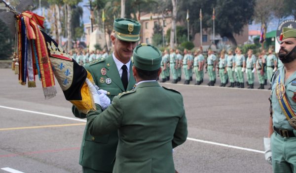 El acto ha tenido lugar este mediodía en el Cuartel de La Legión en Ronda