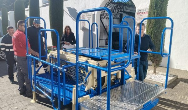Con esta adquisición se completan las labores de mantenimiento del camposanto
