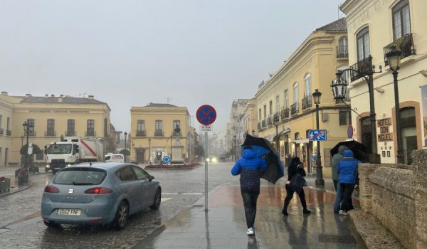 Se espera que las precipitaciones continúen, de forma intermitente, hasta la tarde de mañana
