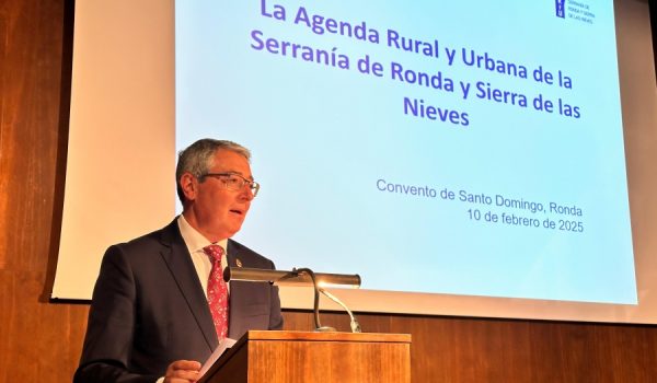 Francisco Salado en la presentación del proyecto en el Convento de Santo Domingo