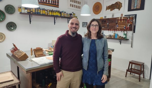 Se han especializado en la marroquinería y en abril comenzarán a dar talleres en el nuevo local.
