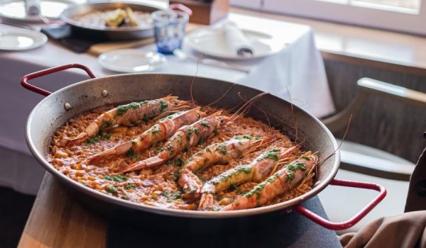 En el menú se ofrecen tres tipos de arroces