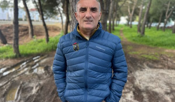 El delegado de Deportes, Bernardo Crespo