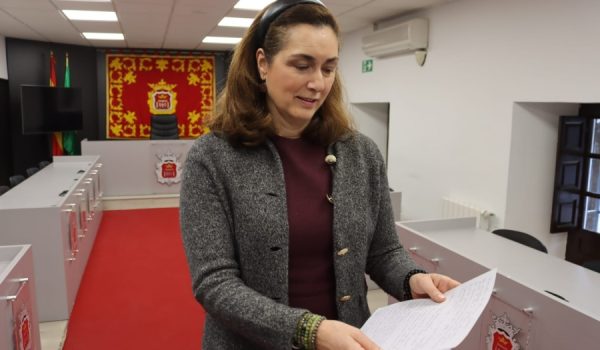 Cristina Durán en rueda de prensa