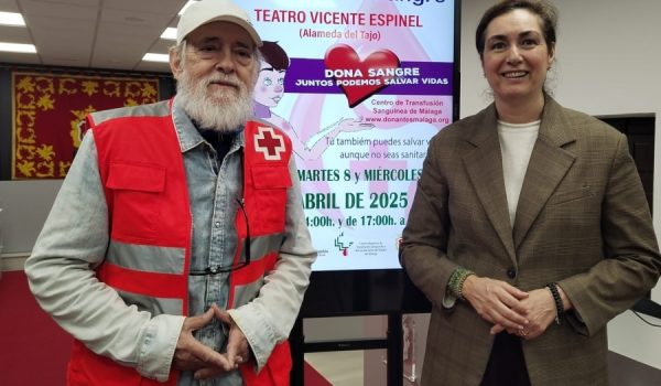 Cristina Durán y Antonio Lasanta en rueda de prensa