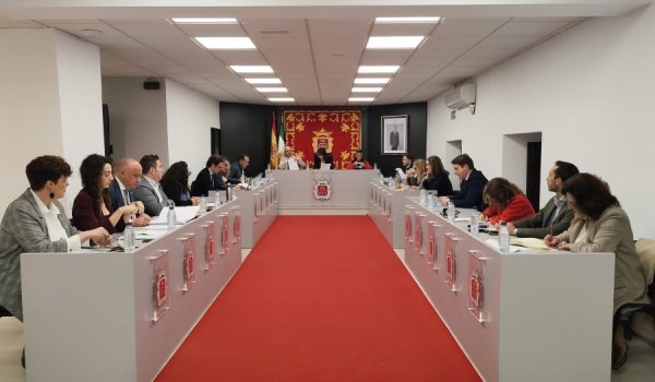 Imagen del pleno ordinario de abril