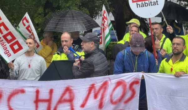 Imagen de archivo de la manifestación de los trabajadores el pasado mes de octubre