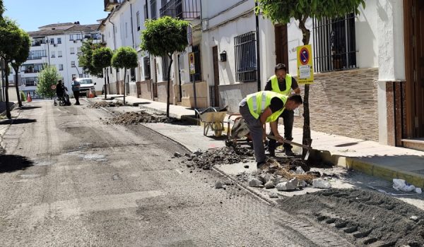 Los trabajos han comenzado en la calle Antonio Ordóñez