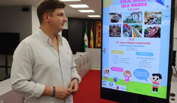 El delegado de Juventud, Jorge Fernández, en rueda de prensa
