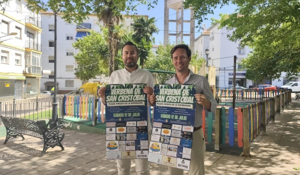Diego Sánchez e Ignacio Alonso presentan el cartel del evento.