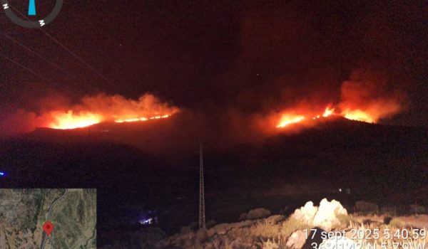 El incendio podría haber sido provocado