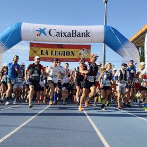 Imagen de los marchadores en la salida de la XXV edición
