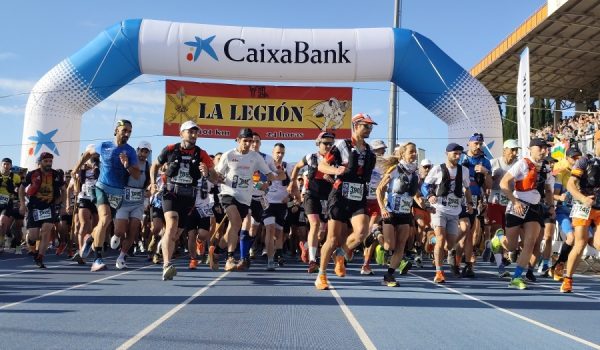 Imagen de los marchadores en la salida de la XXV edición