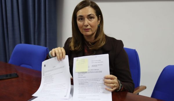 Cristina Durán, delegada de Asuntos Sociales, en rueda de prensa