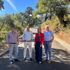 La diputada de Fomento e Infraestructuras, Nieves Atencia, ha visitado hoy ambas actuaciones.