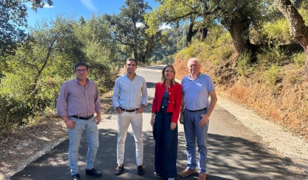 La diputada de Fomento e Infraestructuras, Nieves Atencia, ha visitado hoy ambas actuaciones.