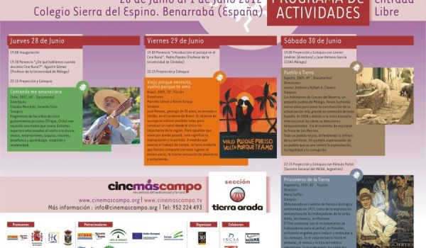 La sección Tierra Arada se dirige a los profesionales del sector audiovisual vinculados a la temática rural.