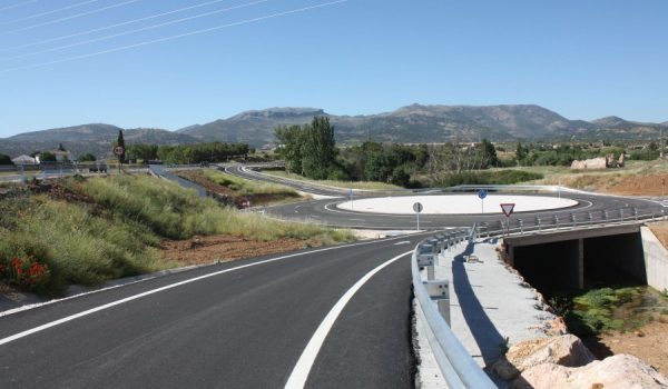 Las obras de las rotondas finalizaron hace dos meses.