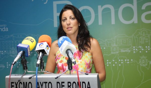 Delegada municipal de Economía, María del Carmen Martínez.