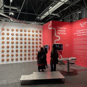 El stand del municipio se ha ampliado este año hasta los 36 metros cuadrados